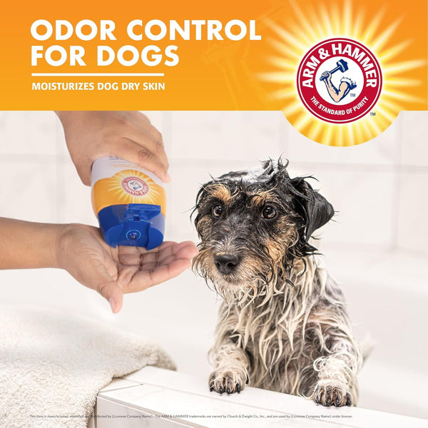 Arm & Hammer Dog Deodorizing Shampoo with Baking Soda, Kiwi Blossom Scent 20 oz