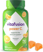 Vitafusion Power C Vitamin C Gummies for Immune Support, Orange Flavored, 282 mg Vitamin C, America’s Number 1 Gummy Vitamin Brand, 50 Day Supply, 150 Count