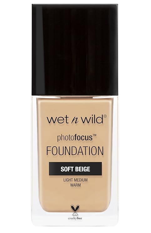 wet n wild Photo Focus Matte Liquid Foundation Soft Beige, Vegan & Cruelty-Free Secondary image