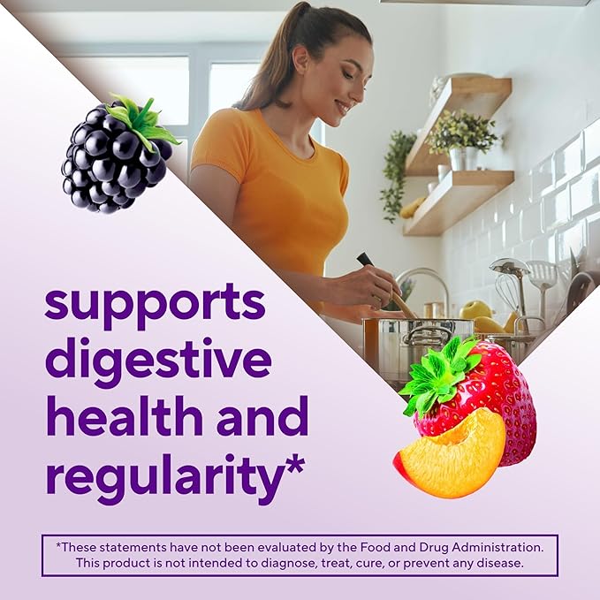 Vitafusion Fiber Well Gummy Vitamins, 90 Count