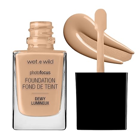 wet n wild Photo Focus Dewy Liquid Foundation Makeup, Classic Beige Main image