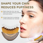 Lymphatic Contour Face Brush – Dry Brushing Massager for Chin & Jawline Sculpting, Puffiness & Fatigue Relief (1 PCS)