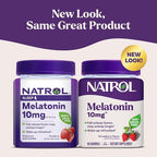 Natrol Melatonin Gummies, Sleep Support for Adults, Melatonin 10 mg, 140 Strawberry-Flavored