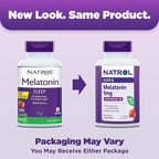 Natrol Fast Dissolve Melatonin 1 mg, Sleep Support for Adults