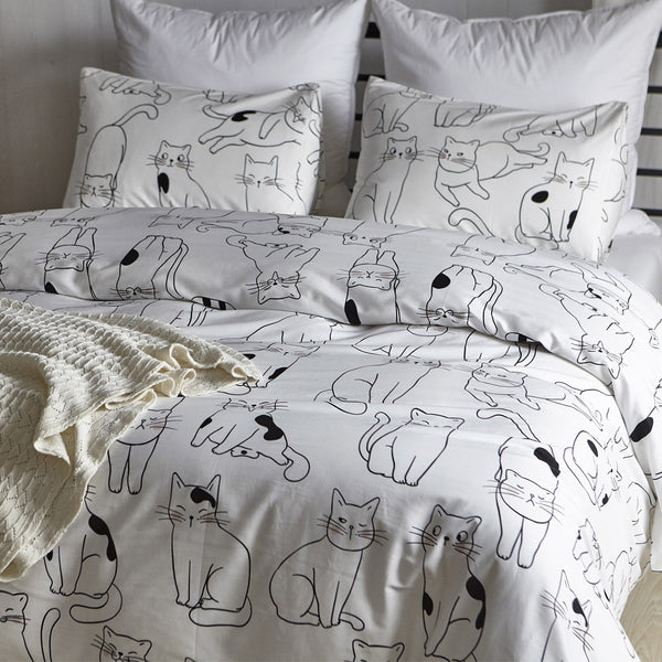 Cotton four-piece three-piece bedding