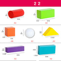 32 Elementary School Mathematics Teaching Aids Solid Geometric Model