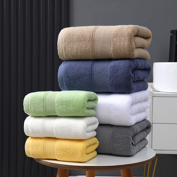 Pure Cotton Thickening And Quick-drying Absorbent Bath Towel