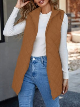 Buy caramel-color Women Solid Color Cotton Jacket