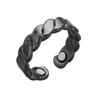 Buy style-4-black-rg0024 Creative Personalized Health Care Ring For Men And Women