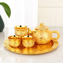 High Grade Gold Vintage Tea Wine Set