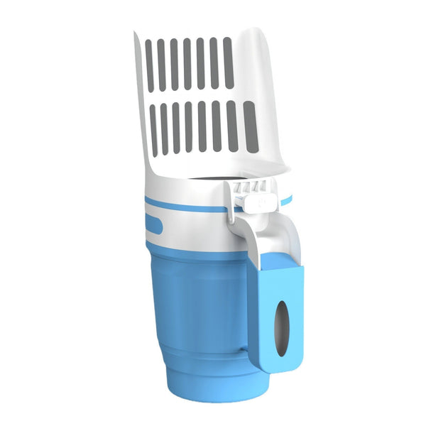 Widen Cat Litter Shovel Scoop With Refill Bags Large Cat Litter Box Self Cleaning Cat Waste Bin System