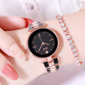 Ladies Watch Korean Style Trendy Student White Quartz