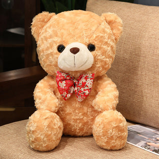 Buy teddy-bear-light-brown Valentines Day Cute Rose Little Bear Doll Small Size Teddy Bear Doll Ragdoll Plush Toy