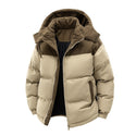 Men's Thick Corduroy Patchwork Winter Jacket