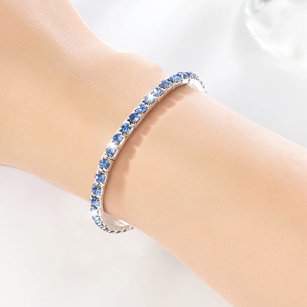 Women's Full Diamond Single Row All-match Bracelet