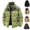 Men's Thick Corduroy Patchwork Winter Jacket