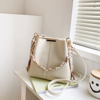 Buy creamy-white Summer Fashion Shoulder Casual Bag For Women