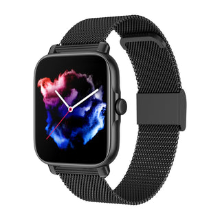 Buy black-steel Magnetic Charging Smartwatch Sports Model