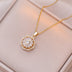 X2451 Gold Rotating Necklace