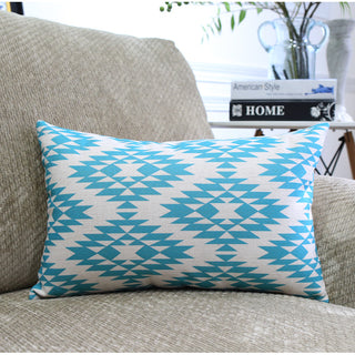 Buy q4679-long-pillow Nordic Color Geometric Throw Pillows