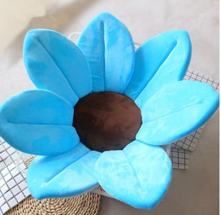 Buy sky-blue Sunflower For Baby Bath, Baby Sunflower Mat