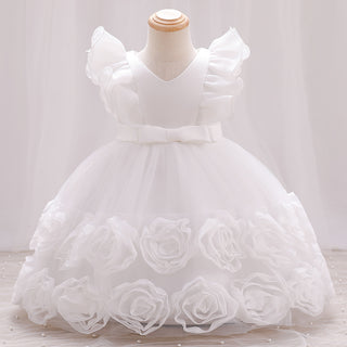 Buy white Girls&#39; Children&#39;s Vest Princess Dress