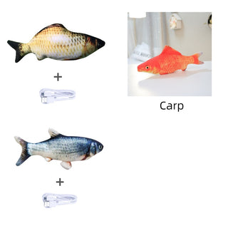 Buy set-g Without Cat Nip Version - Electric Jumping Fish Simulation Electric Fish Toy