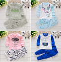 Boys And Girls Children's Underwear Suit Cotton Children Autumn And Winter Pajamas