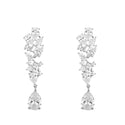 Bridal Zircon Necklace Two-piece Earrings Set