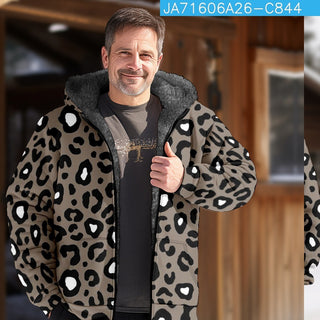 Buy j-type Fleece-lined Thickened Winter Clothes Cotton-padded Coat Jacket