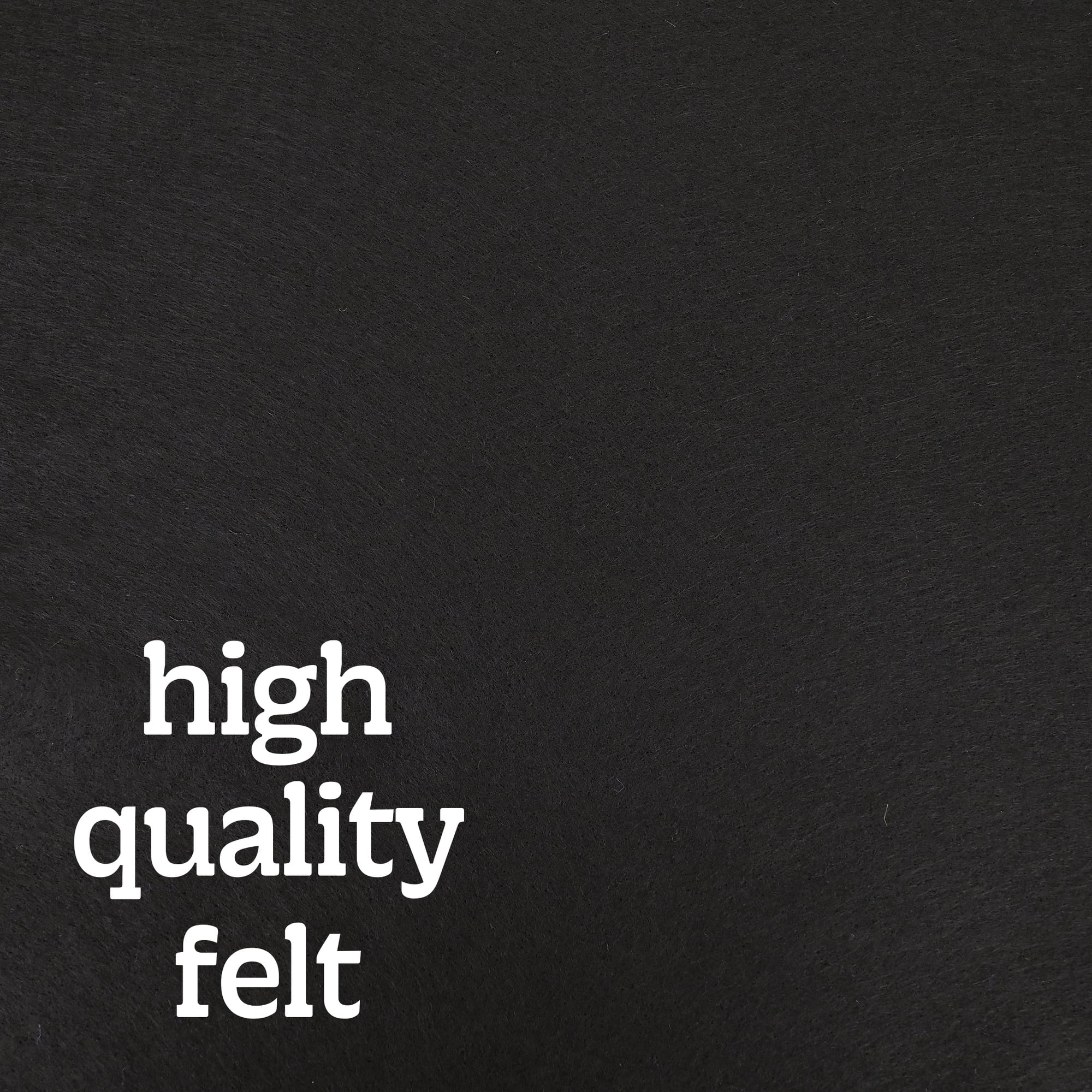 (24 pack) Hello Hobby Black Felt Sheet for Craft Bases, 9" x 12" Secondary image