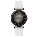 Women's Fashion Gradient Silicone Casual Watch