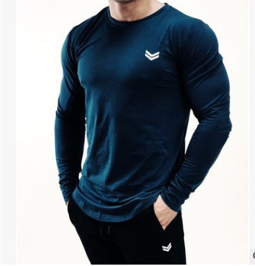 Men's Long Sleeve Gym T Shirt