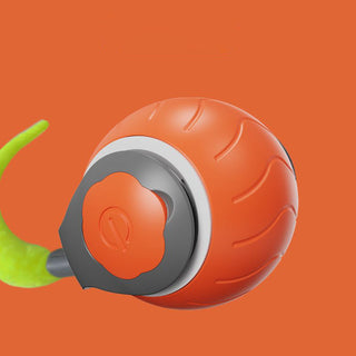 Buy orange Speedy Tail Cat Toy,Interactive Cat Toy For Indoor Cats,Cat Ball Toy,Interactive Cat Toy Ball,Two Speed Adjustment,USB Rechargeable