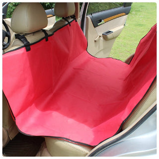 Buy red-rear Multifunctional Detachable Pet Car Seat Back Waterproof Cushion