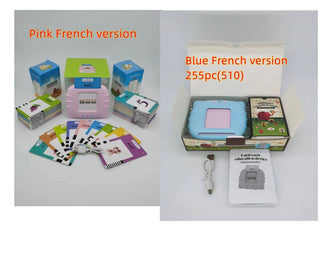 Buy set-french-version Card Early Education Children&#39;s Enlightenment English Learning Machine