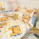 Bedclothes Summer Washed Quilts Set Sheets