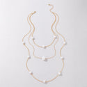 Pearl Long Multi-layer Necklace Fashion