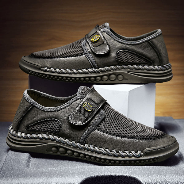 Versatile And Flat Bottomed Breathable Mesh Men's Shoes