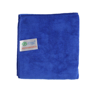 Buy royal-blue Usine en gros logo personnalisé 420g microfibre 30 * 70 épaissi absorbant lavage de voiture essuyer la serviette de voiture