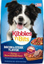 Kibbles 'n Bits Dry Dog Food, Savory Bacon & Steak Flavor for Adult Dogs