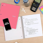 Five Star Spiral Notebook + Study App, 5 Subject, College Ruled Paper, 8-1/2" x 11", 200 Sheets, Fights Ink Bleed, Water Resistant Cover