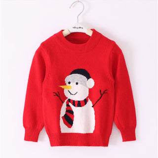 Buy r02 Baby Christmas knitted bottoming shirt