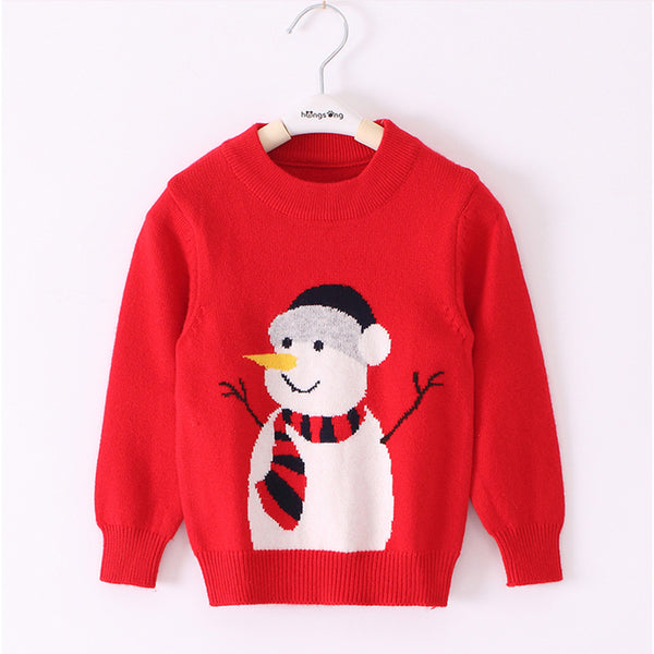 Baby Christmas knitted bottoming shirt