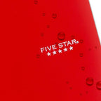 Five Star Spiral Notebook + Study App, 5 Subject, College Ruled Paper, 8-1/2" x 11", 200 Sheets, Fights Ink Bleed, Water Resistant Cover