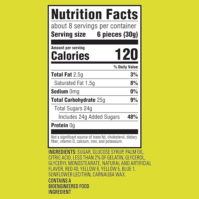 SOUR PATCH KIDS Chews Soft & Chewy Candy