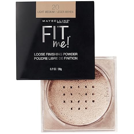 Maybelline Fit Me Loose Setting Powder, Face Powder Makeup & Finishing Powder, Light Medium, 1 Count Main image