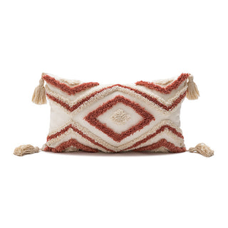 Buy pink-and-white-waist-pillow Nordic Ins Living Room Sofa Pillow Cases