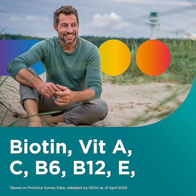 Centrum Men's Multivitamin Gummies, Immune, Energy, Healthy Appearance Support, 100 Count, 50 Day Supply