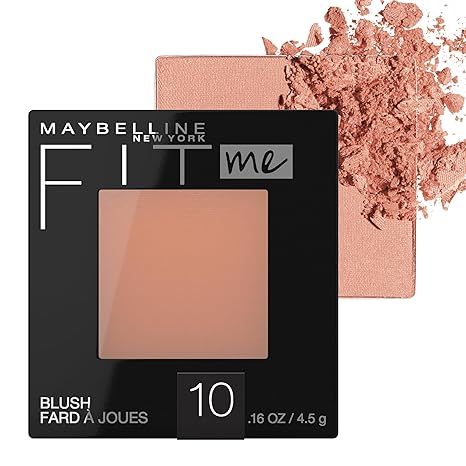 Maybelline Fit Me Blush, Lightweight, Smooth, Blendable, Long-lasting All-Day Face Enhancing Makeup Color